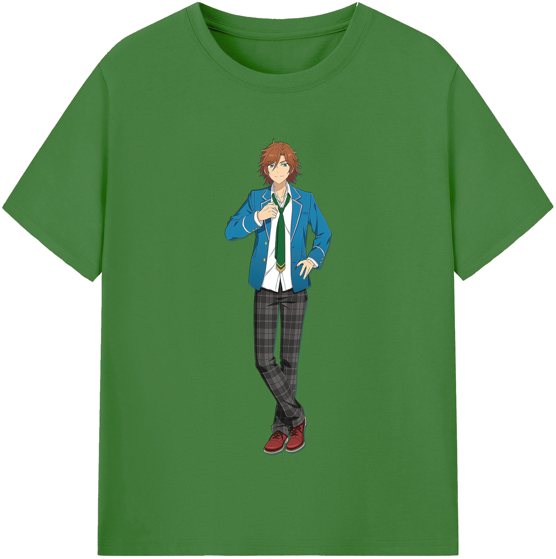 （画像用） あんさんぶるスターズ! Ensemble Stars レディースカジュアルプリントTシャツ（綿100％）